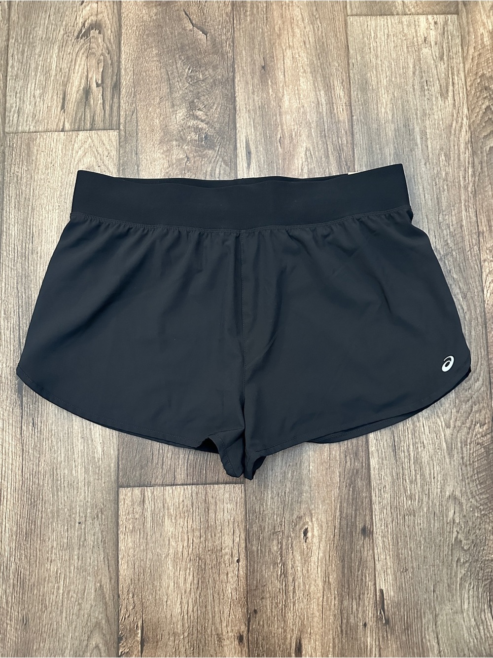 ASICS 2 In 1 Running Athletic Sporty Shorts Women’s Size XL Black